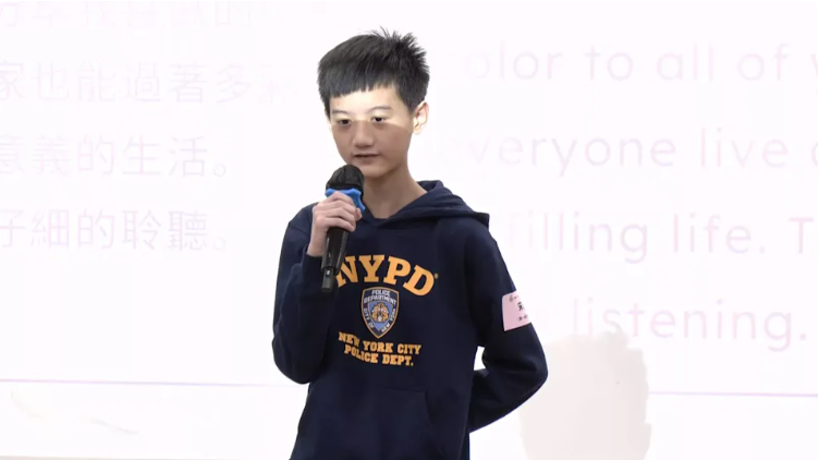 顱顏勇士克服挑戰！　13歲宋晨希全英文演說展自信